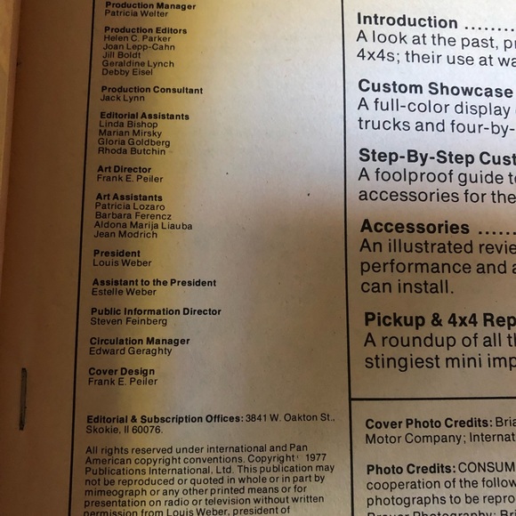 Vintage Consumer Guide Pickup Trucks & 4x4s, 1977, 98 pages - Picture 5 of 10